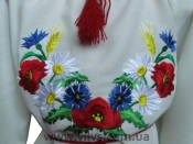​Сукня вишиванка з маками